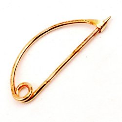 Celtic wire bow brooch replica