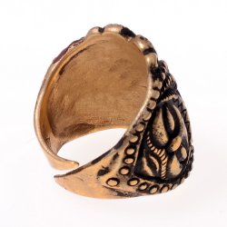 Latne finger ring - bronze