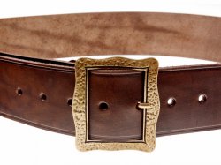 Brown pirat belt