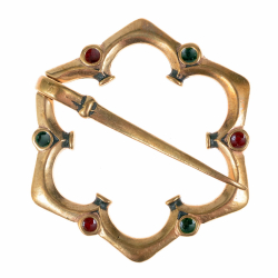 Medieval annular brooch -  bronze