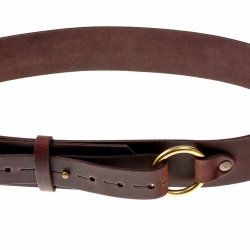 Belt with ring closure