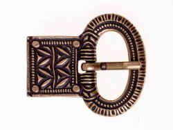 Late Medieval buckle - brass color