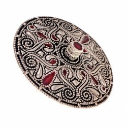 Celtic Brooch - silver plated