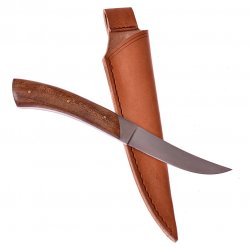Celtic knife with leather sheath