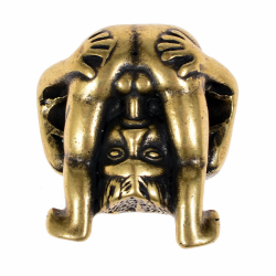 Leckarsch Figurine - messingfarben