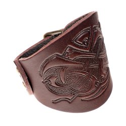 Celtic Wristband - brown