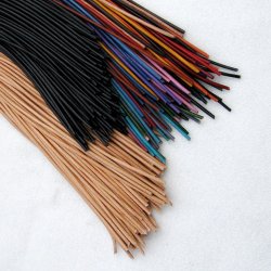 Round leather laces of 2 mm
