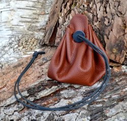 Leather bag - backside