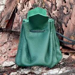 Leather bag - medium