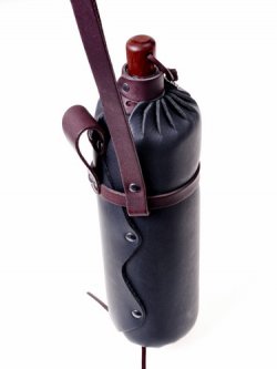 Leather bottle - carrying methods