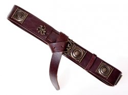 Mounted Roman military belt