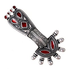 Merovingian bow brooch replica