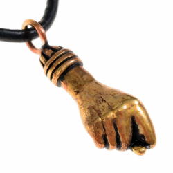 Roman Mano Fico Amulet - bronze