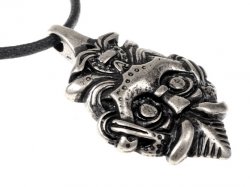 Mask pendant from Gnezdowo - silver