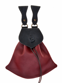 Almosen-Tasche des Mitelalters