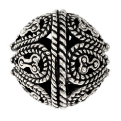 Fr�hmittelalterliche Perle - seitlich