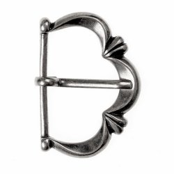 Medieval buckle - silver color