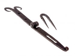 Medieval hasp - hand-forged