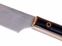 Medieval knife - handle detail