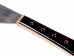 Medieval knife - Handle detail