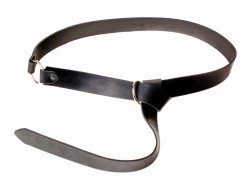 Germanic ring belt - black