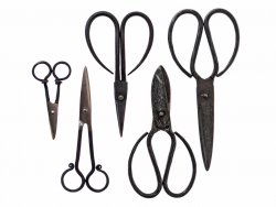 Hand forged medival scissors 