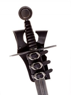 Sword holder with sword