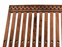 Rigid heddle tape loom - detail