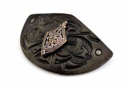 Medieval hair clip motif 4: Viking
