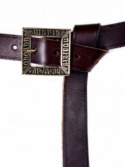 King Erics belt in brown