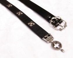 Medieval leather belt