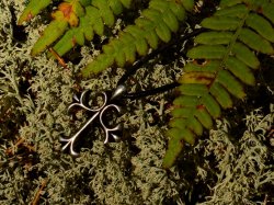 Medieval Cross in nature