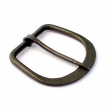 Hand forged iron buckle