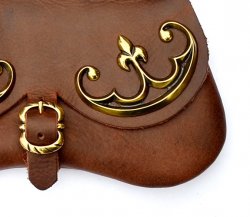 Medieval kidney bag - Fittings