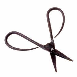 Medival herb scissors replica