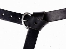 Merovingian belt - black