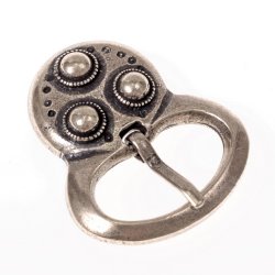 Merovingian buckle - silver color