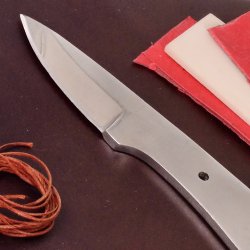 Full tang knife blade