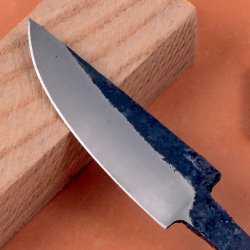 Carbon steel knife blade