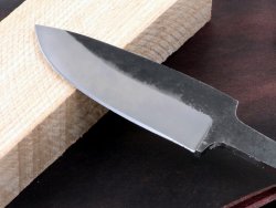 Damascus knife blade