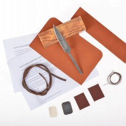 Knife making kit - damascus steel