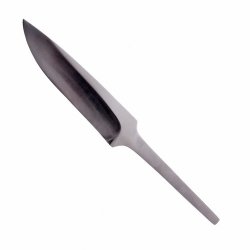 High-carbon steel knife blade
