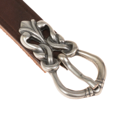 Mittelalter-G�rtel - braun / silber