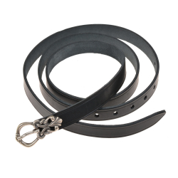 Mittelalter-G�rtel - schwarz / silber