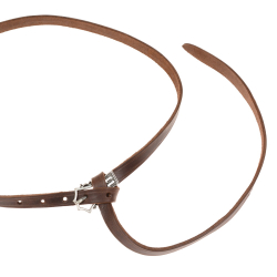 Mittelalter-G�rtel - braun / silber