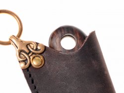 Viking bronze fitting - detail