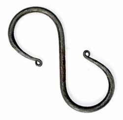 Forged Medieval S-hook
