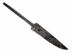 Viking era damascus knife blade 