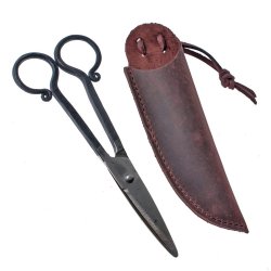 Leather sheath for scissors