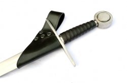 Medieval sword holder - black